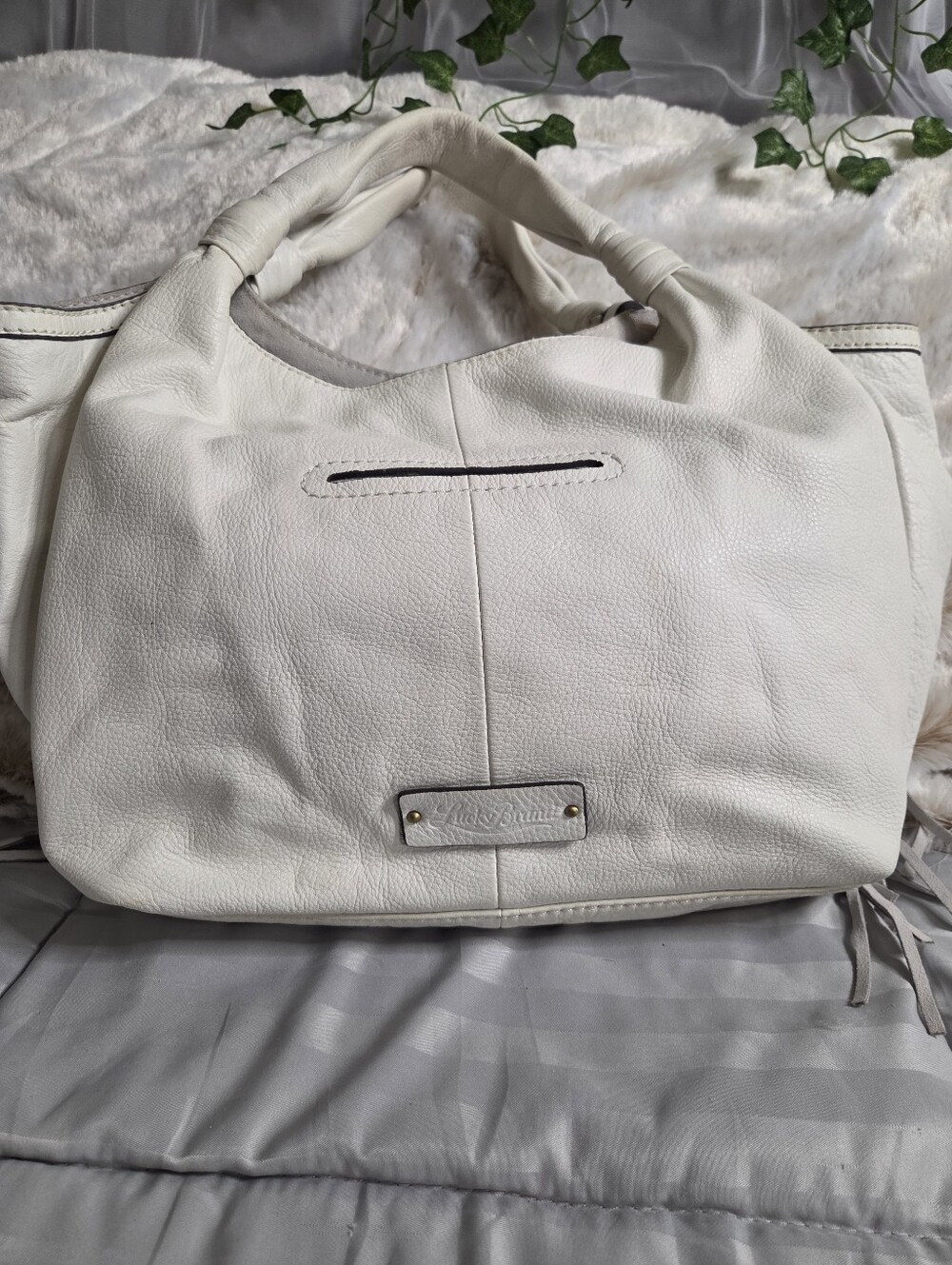 Lucky Brand Hobo Leather Handbag - Picture 5 of 16